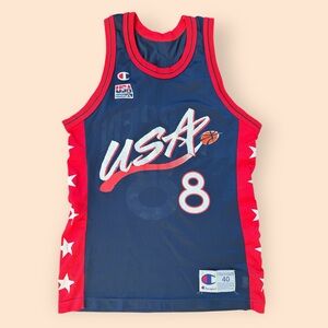 Vintage USA Basketball Champion Scottie Pippen Jersey Dream Team Olympics Sz 40